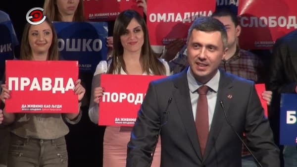 Boško Obradović održao konvenciju u rodnom gradu (VIDEO)