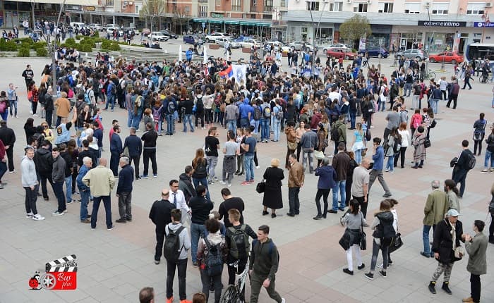 NA LICU MESTA: Protest u Čačku (VIDEO i FOTO)