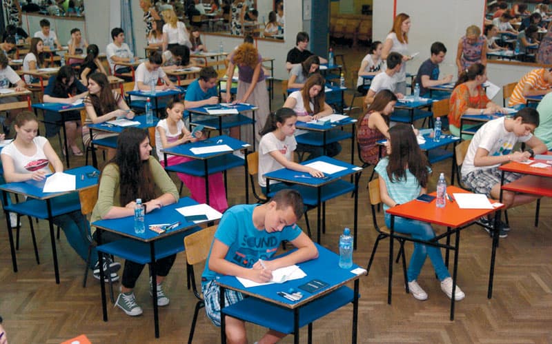 Probno testiranje za male maturante u petak i subotu