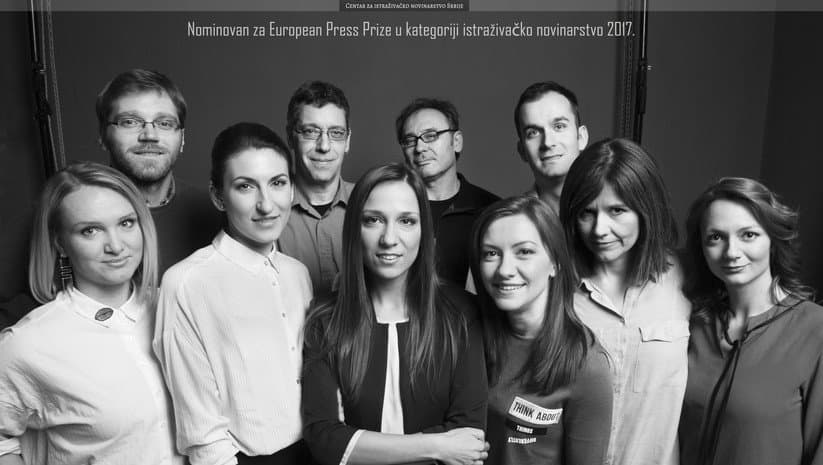 CINS dobio Evropsku novinarsku nagradu za istraživačko novinarstvo