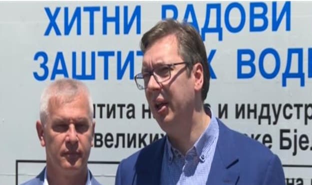 Aleksandar Vučić posetio Gornji Milanovac i Lučane