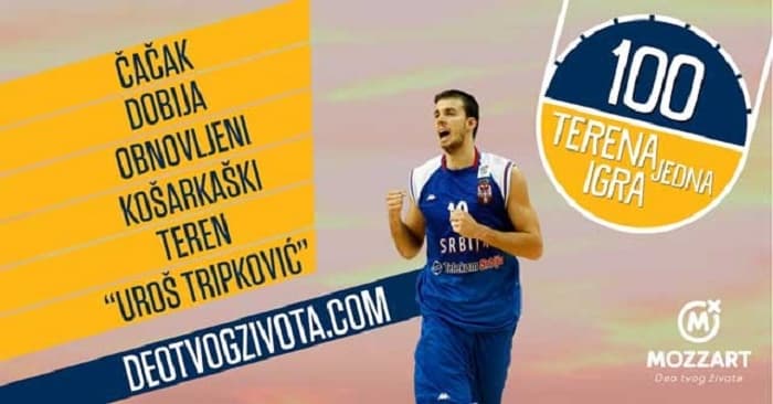 Teren kod â€œSokolaneâ€œ dobija ime po Urošu Tripkoviću!