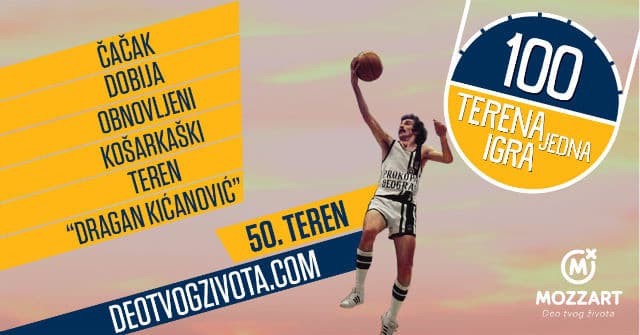 Kićanović seče vrpcu 50. jubilarnog terena u Čačku!