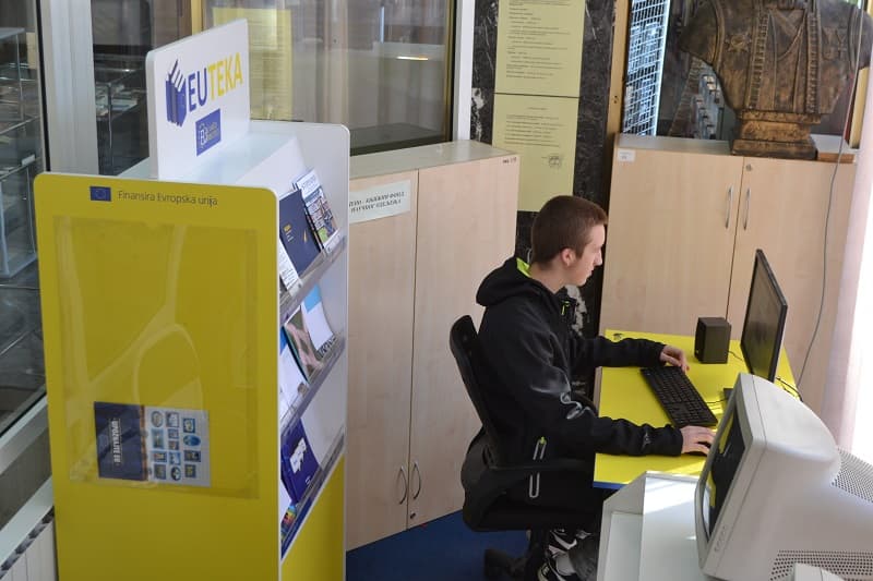 U Gradskoj biblioteci otvoren EUteka kutak