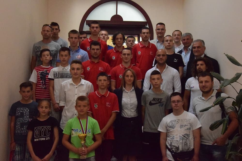 Prijem uspešnih čačanskih sportista