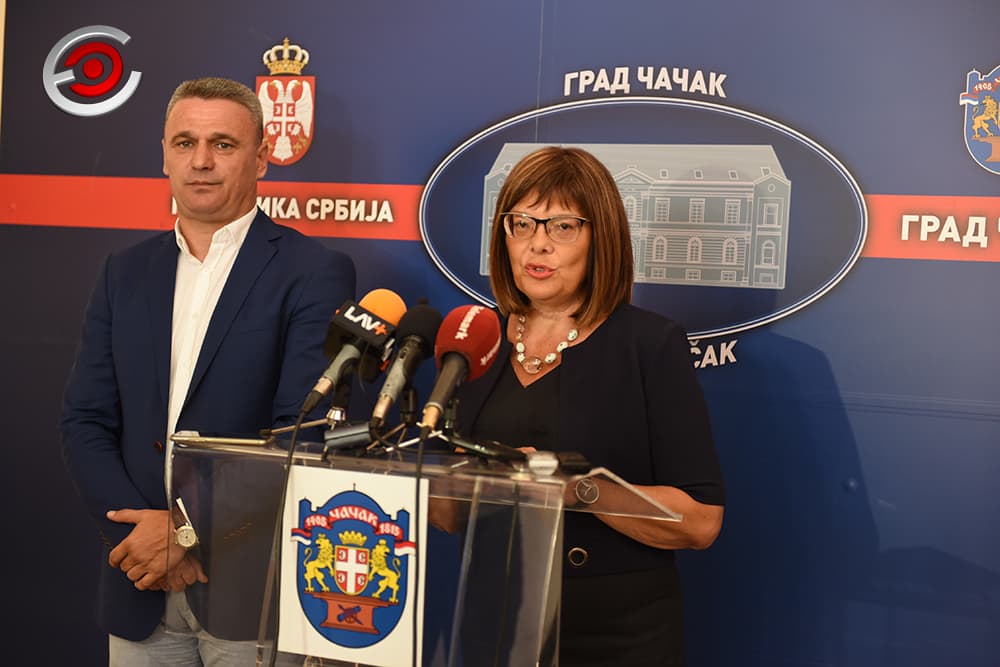 Maja Gojković: Čačak bi trebalo da dobije muzej rokenrola i košarke (FOTO)