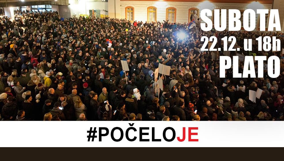 STOP krvavim košuljama: Novi protest u subotu, 22.decembra