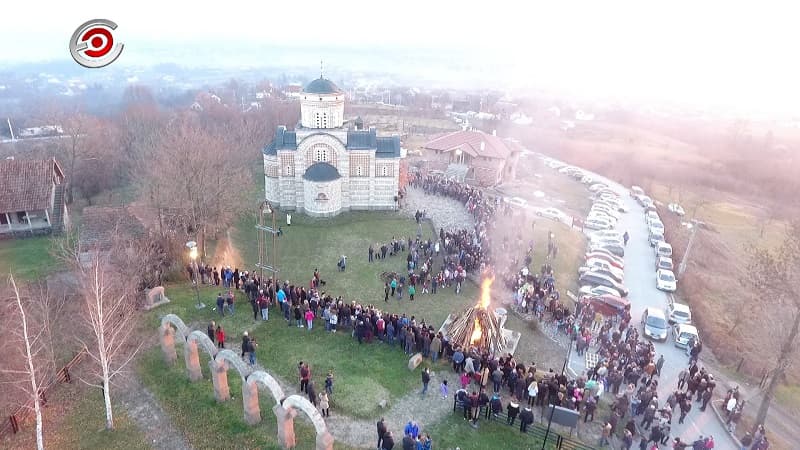 Raspored bogosluženja za Badnji dan i Božić u hramu u Ljubiću
