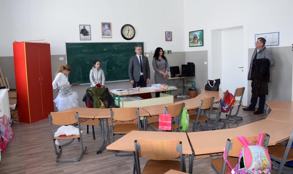 Gradonačelnik Todorović obišao renoviranu OŠ "Stepa Stepanović" u Gornjoj Gorevnici (FOTO)