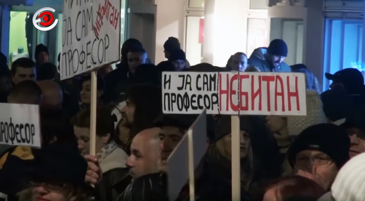 Više od 1300 profesora i saradnika podržalo protest, i Filološki fakultet među njima