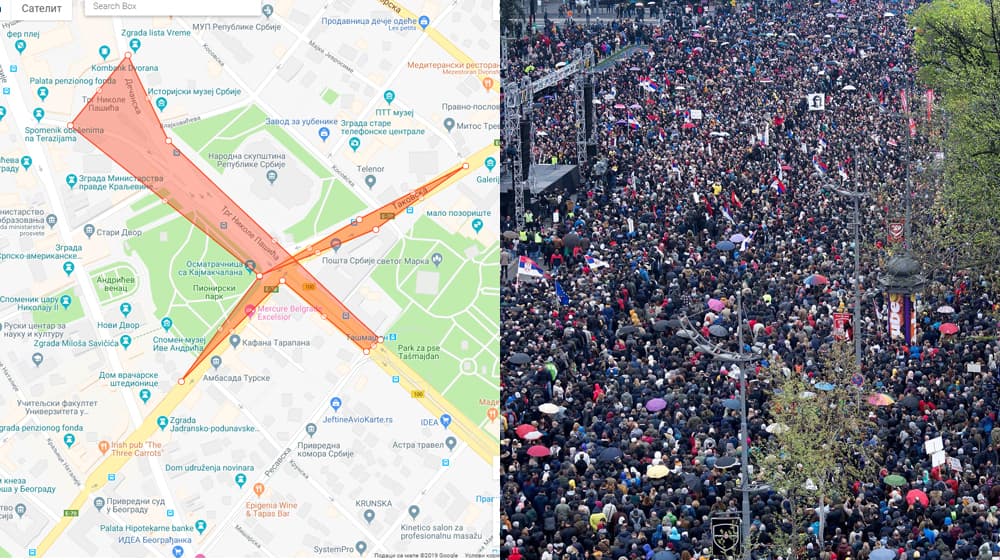 Protest "1 od 5 miliona - Svi kao jedan" u Beogradu: PREBROJTE SAMI (FOTO)