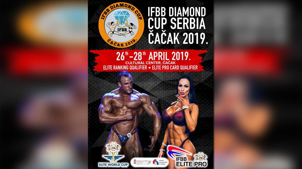 SVETSKO TAKMIČENJE U BODIBILDINGU: FBB DIAMOND CUP SERBIA - ČAČAK ove godine humanitarnog karaktera