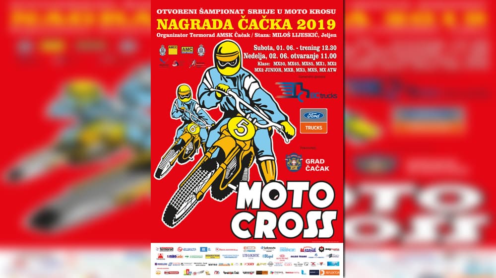 Otvoreno prvenstvo Srbije u moto - krosu u nedelju na Jeljenu