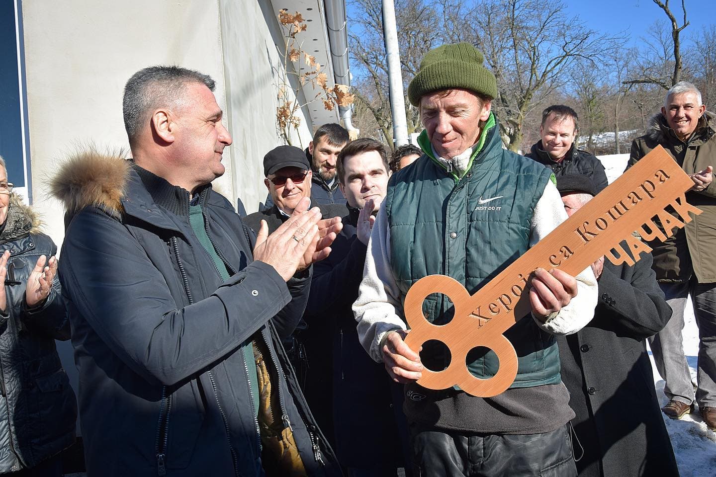 Veteranu sa Košara na Božić uručeni ključevi novoizgrađene kuće (FOTO)