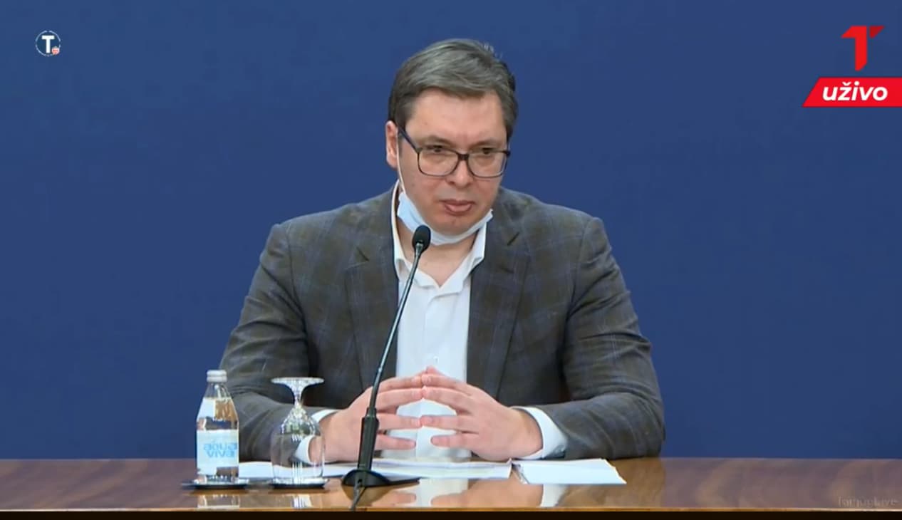 Vučić: Besplatne maske zdravstvu, vojsci, policiji, državnim organima i medijima