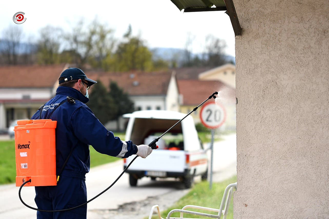 Nastavljena dezinfekcija kompletne Opšte bolnice u Čačku