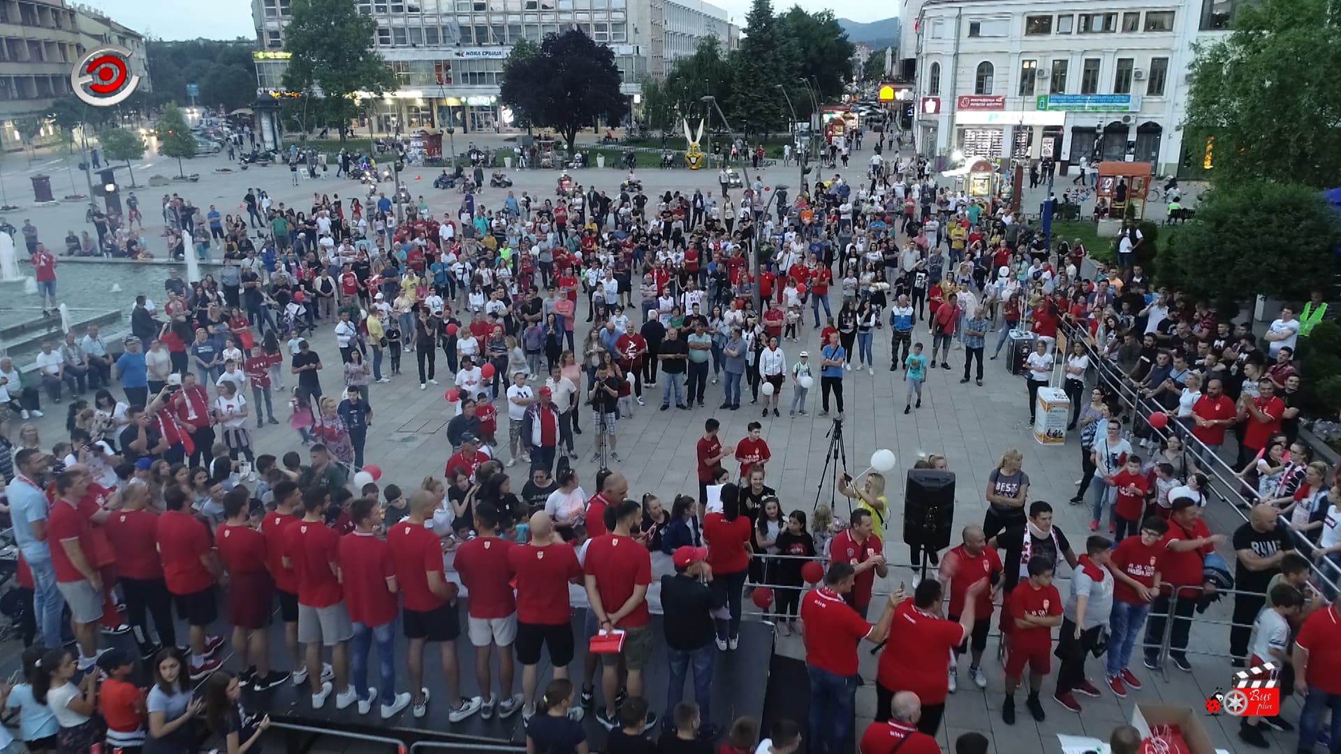 Spektakularna proslava povodom ulaska KK Borac u ABA 1 ligu (VIDEO)