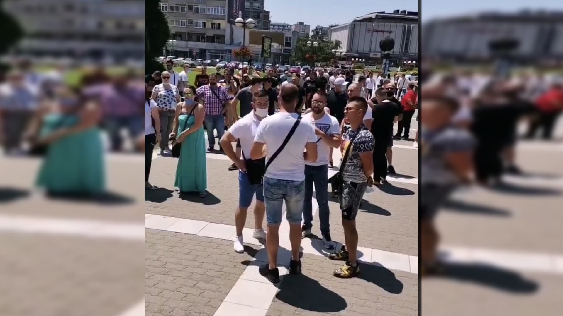 Protest ugostitelja i muzičara u Kragujevcu: Ugrožena nam je egzistencija zbog novih restriktivnih mera