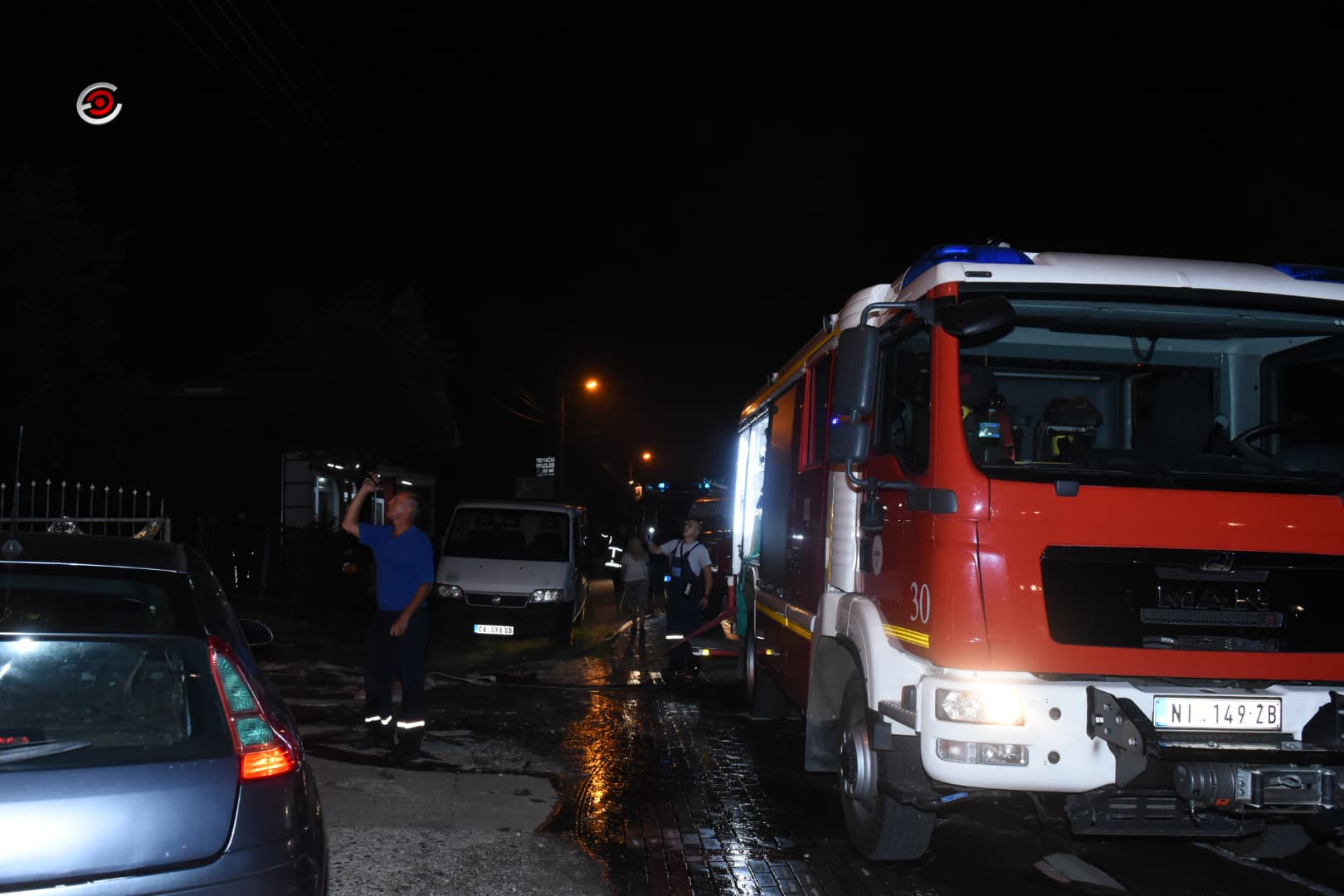 Požar i u Ulici Slavka Krupeža u Ljubiću (FOTO)