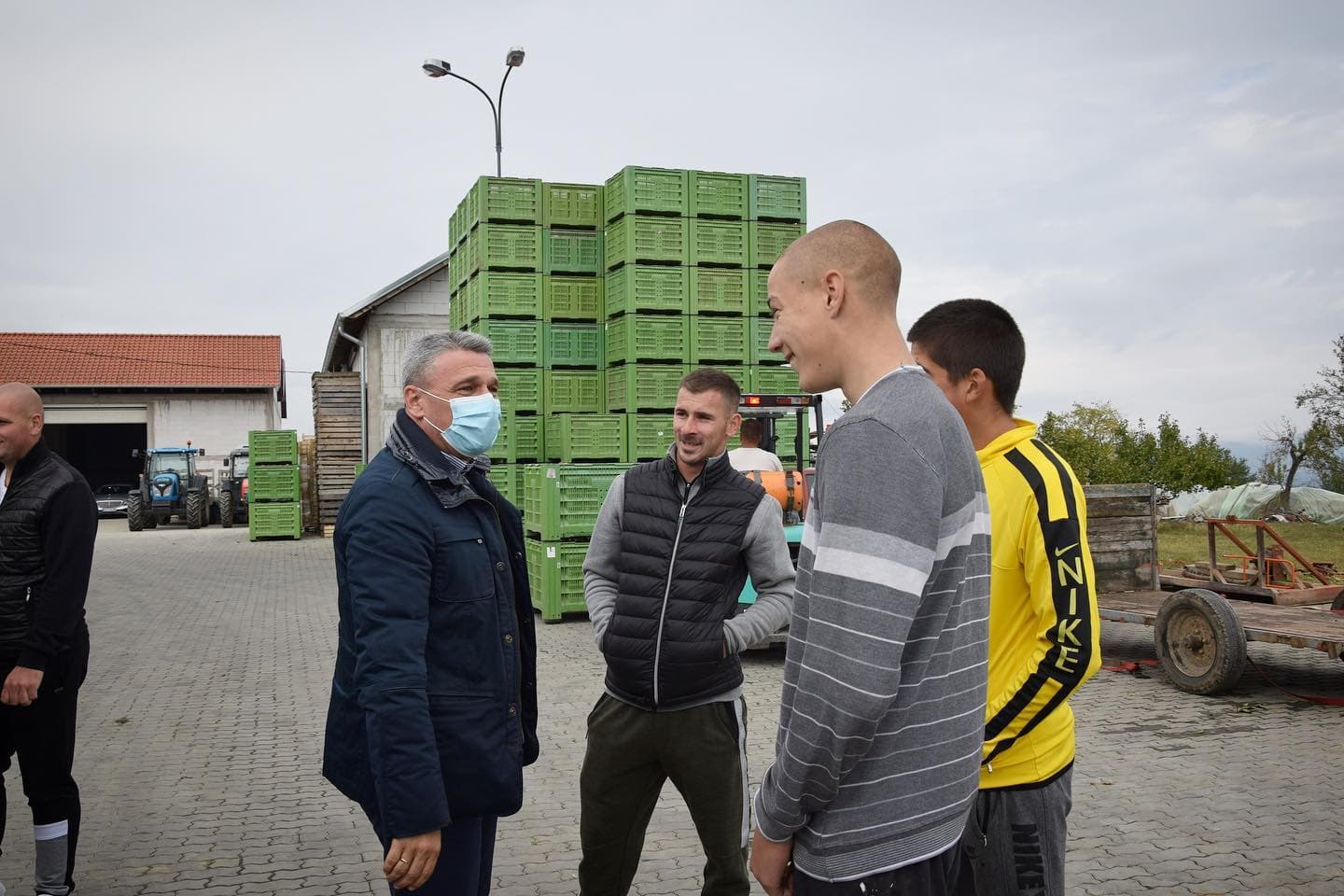 Todorović obišao završne radove na asfaltiranju glavnog puta u Lipnici
