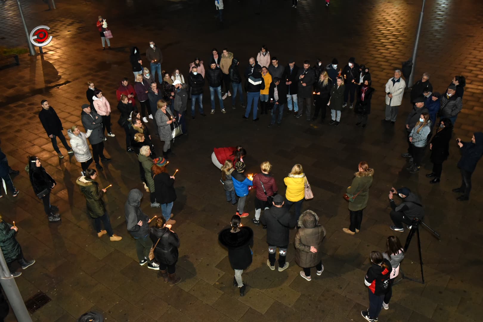Čačani se oprostili od čoleta u centru grada (FOTO)