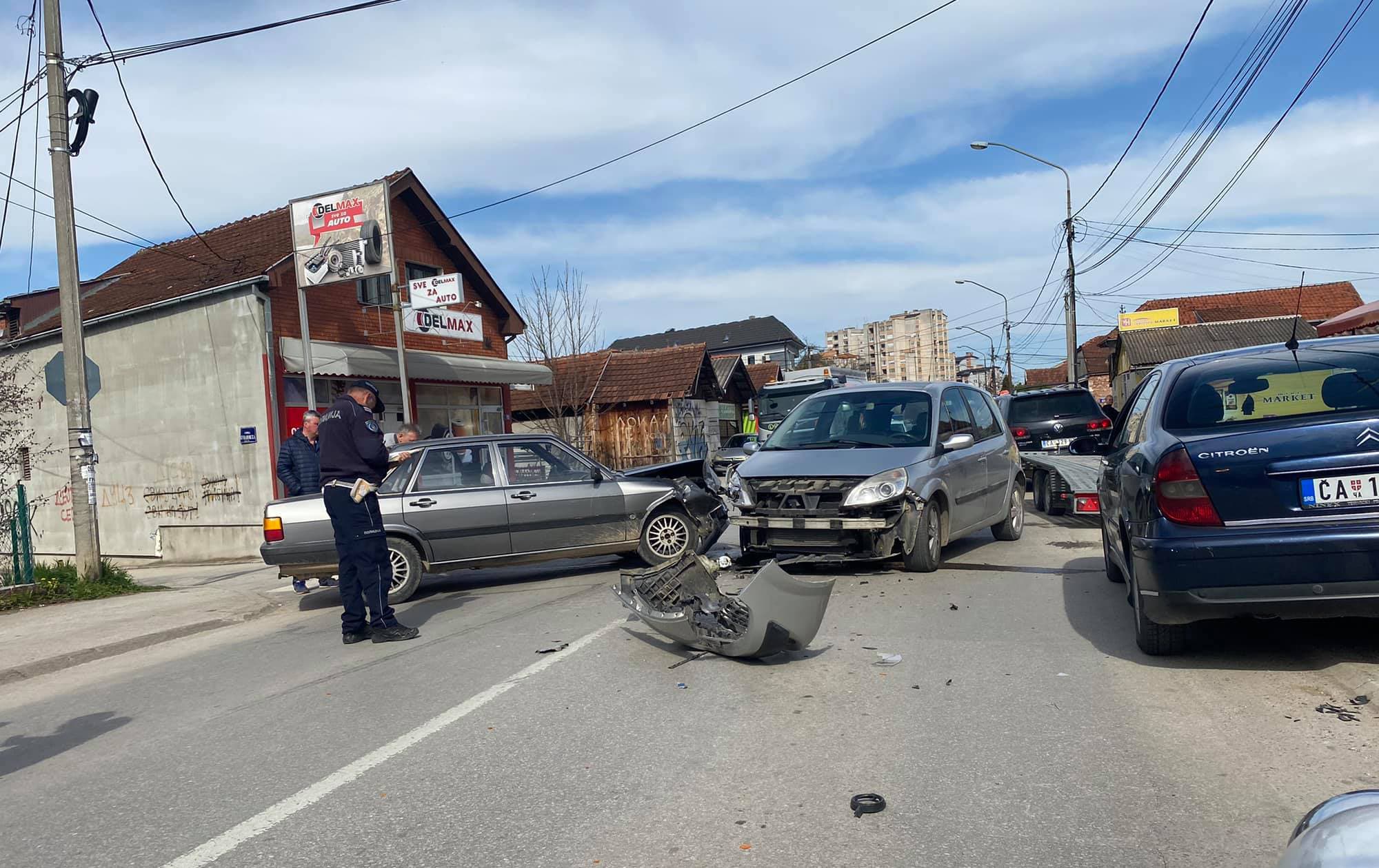OPREZNO U VOŽNJI: Više saobraćajnih nezgoda u gradu (FOTO)