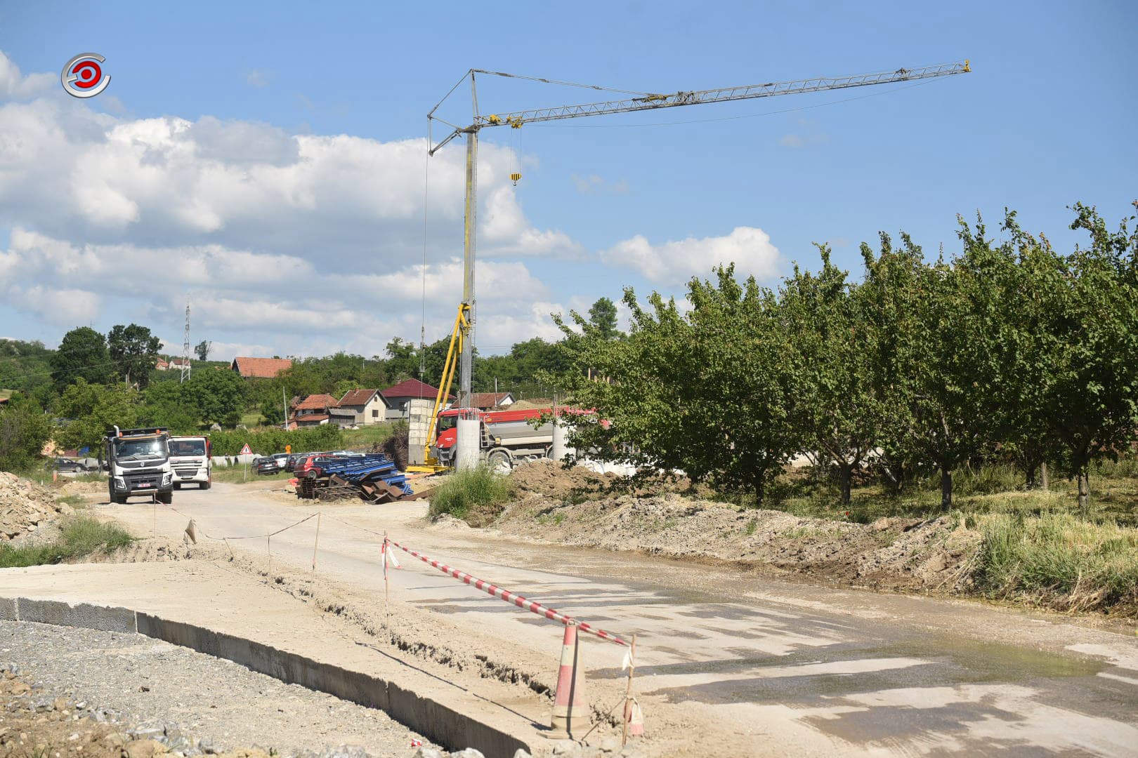 Meštani Prijevora treći dan bez vode zbog havarije na izgradnji autoputa Preljina-Požega