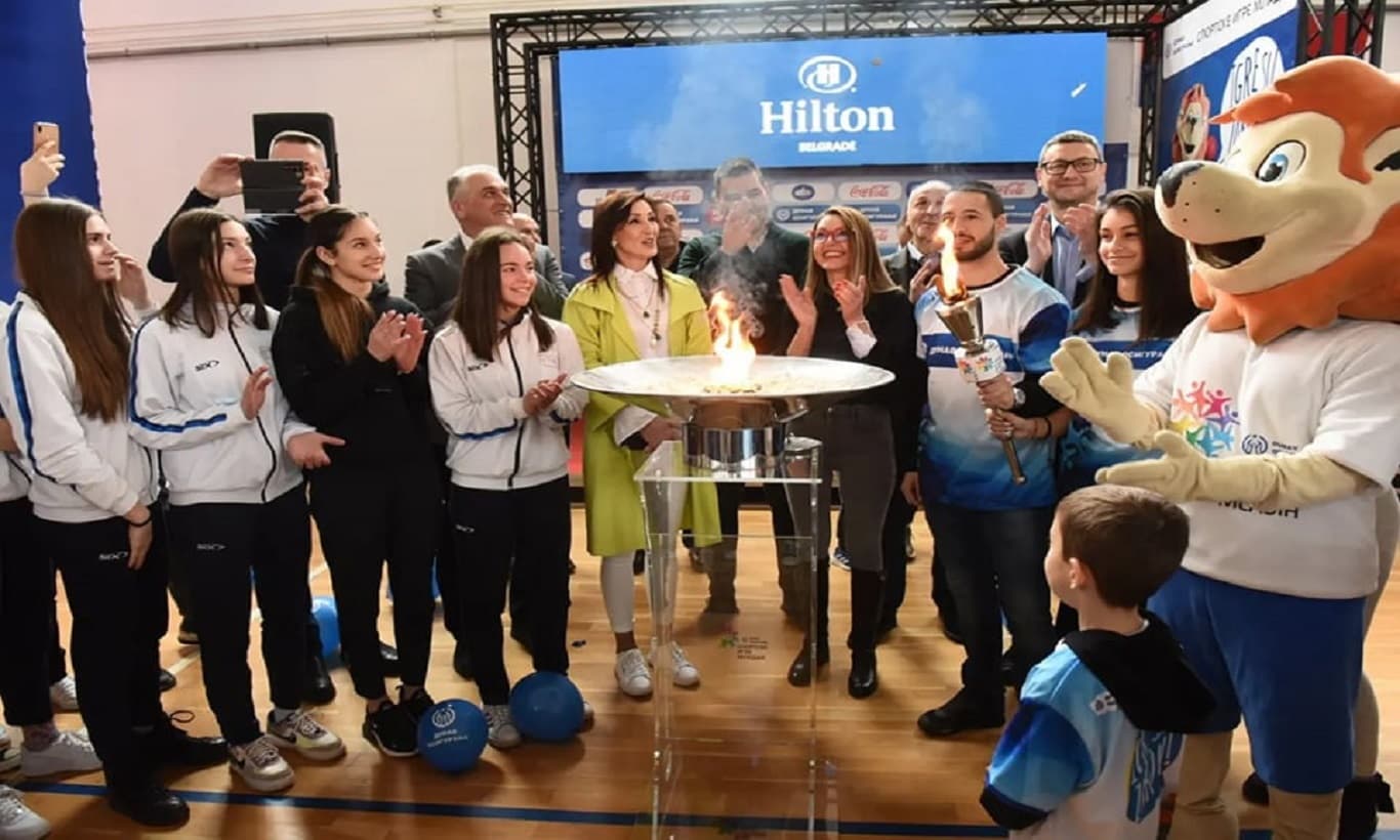 Zapaljen plamen prijateljstva na početku Sportskih igara mladih u Čačku (FOTO)
