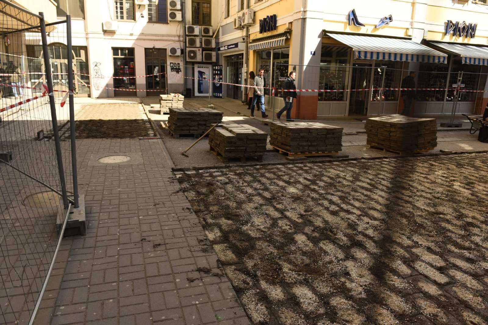 Nastavak uređenja centralne gradske zone (FOTO)
