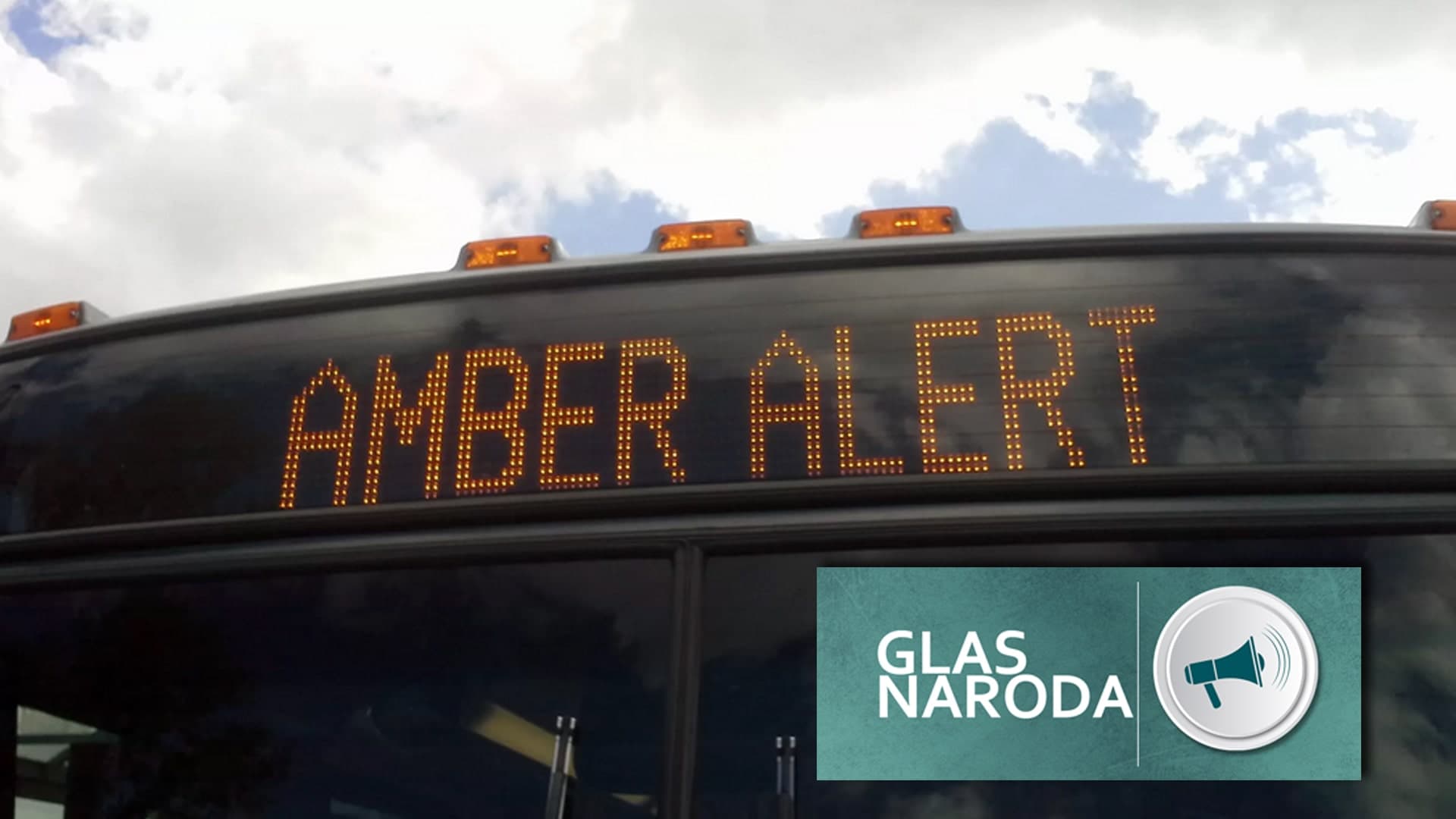 GLAS NARODA: Da li znate šta je Amber Alert? (VIDEO)