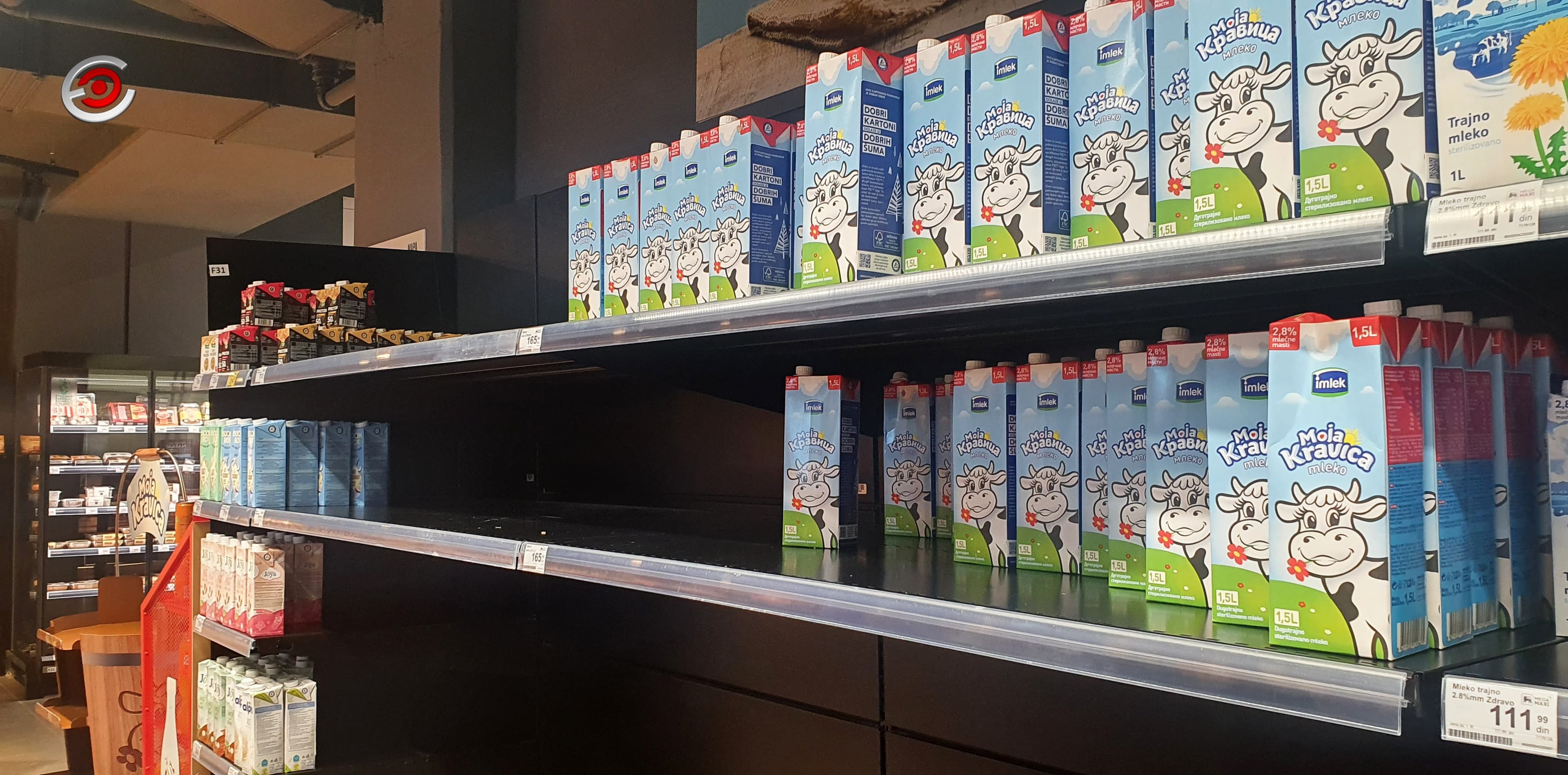 Budimović iz PKS: Proizvodnja mleka manja zbog niže produktivnosti krava