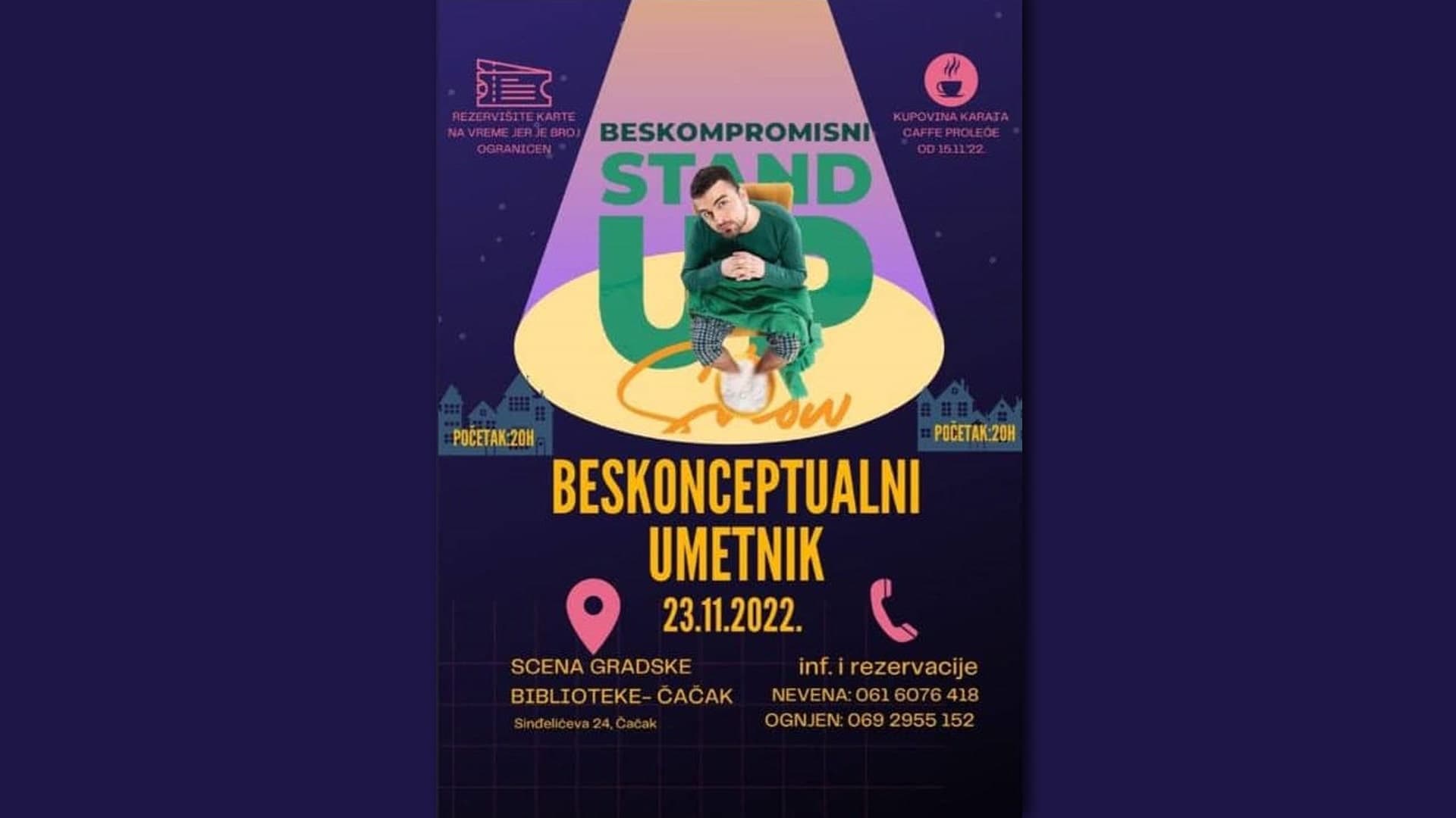 "Beskopromisni stand up šou" Semira Gicića