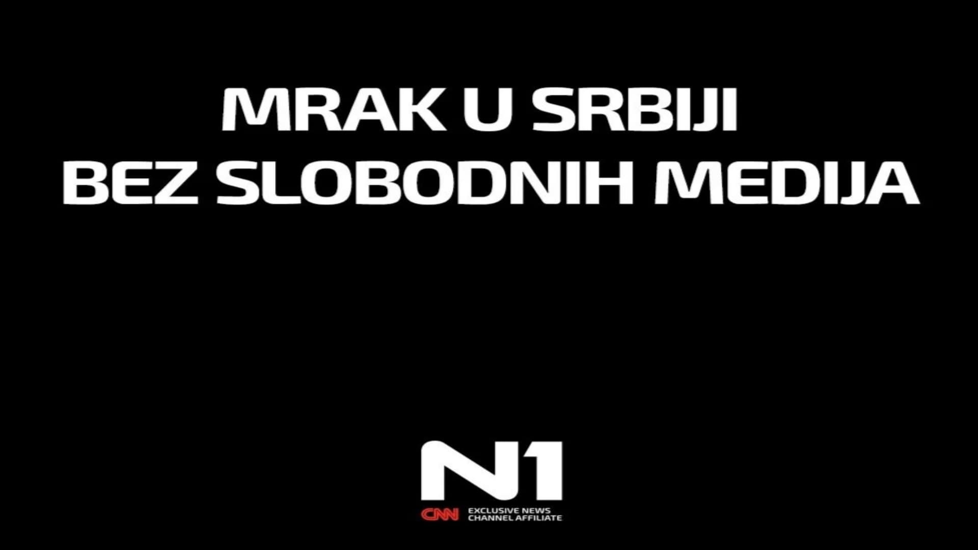 TV N1 i Nova S prekinule program