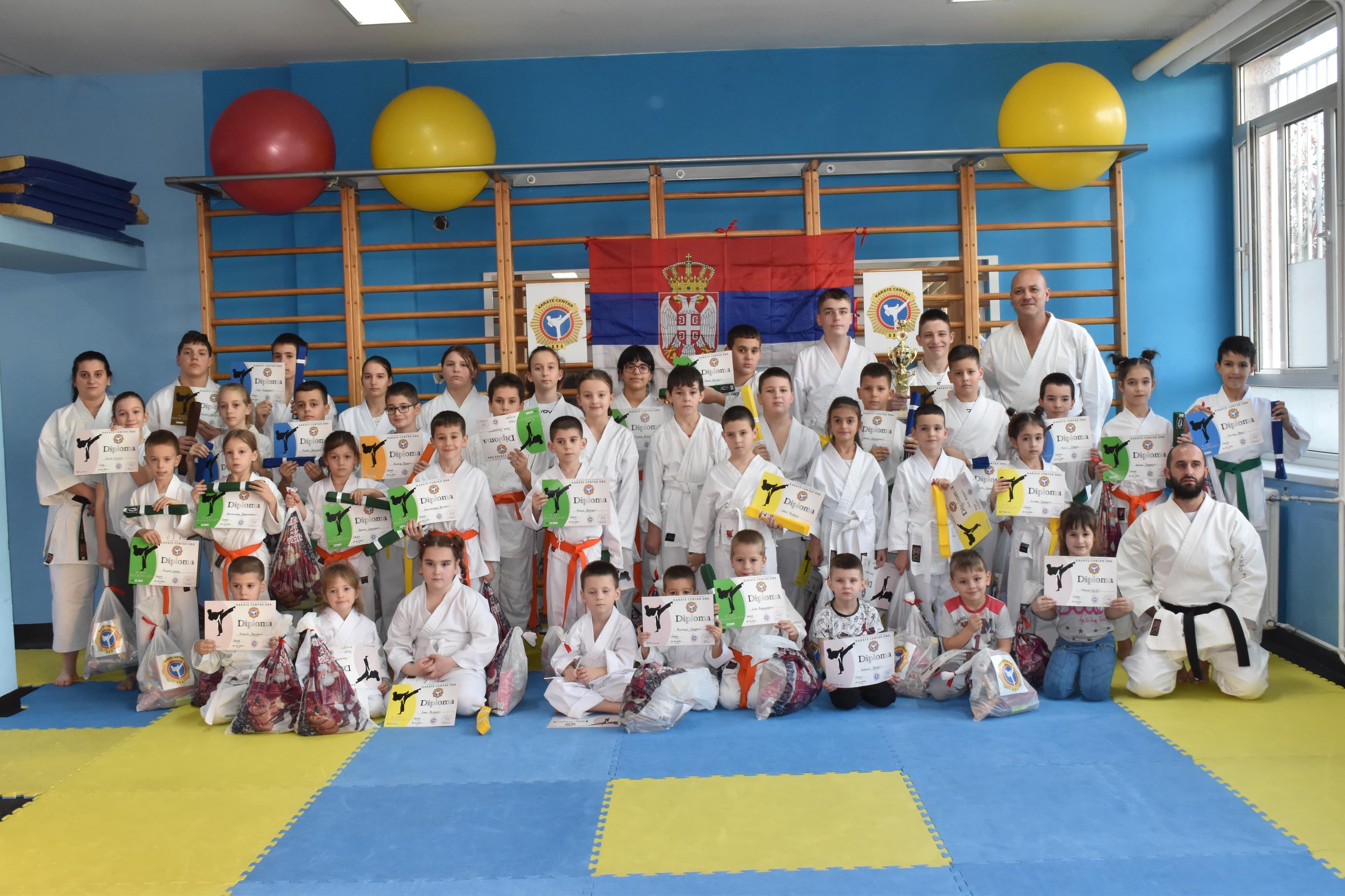 Karate Centar DBA: 2022. izuzetno uspešna, ostvarili smo zacrtano!