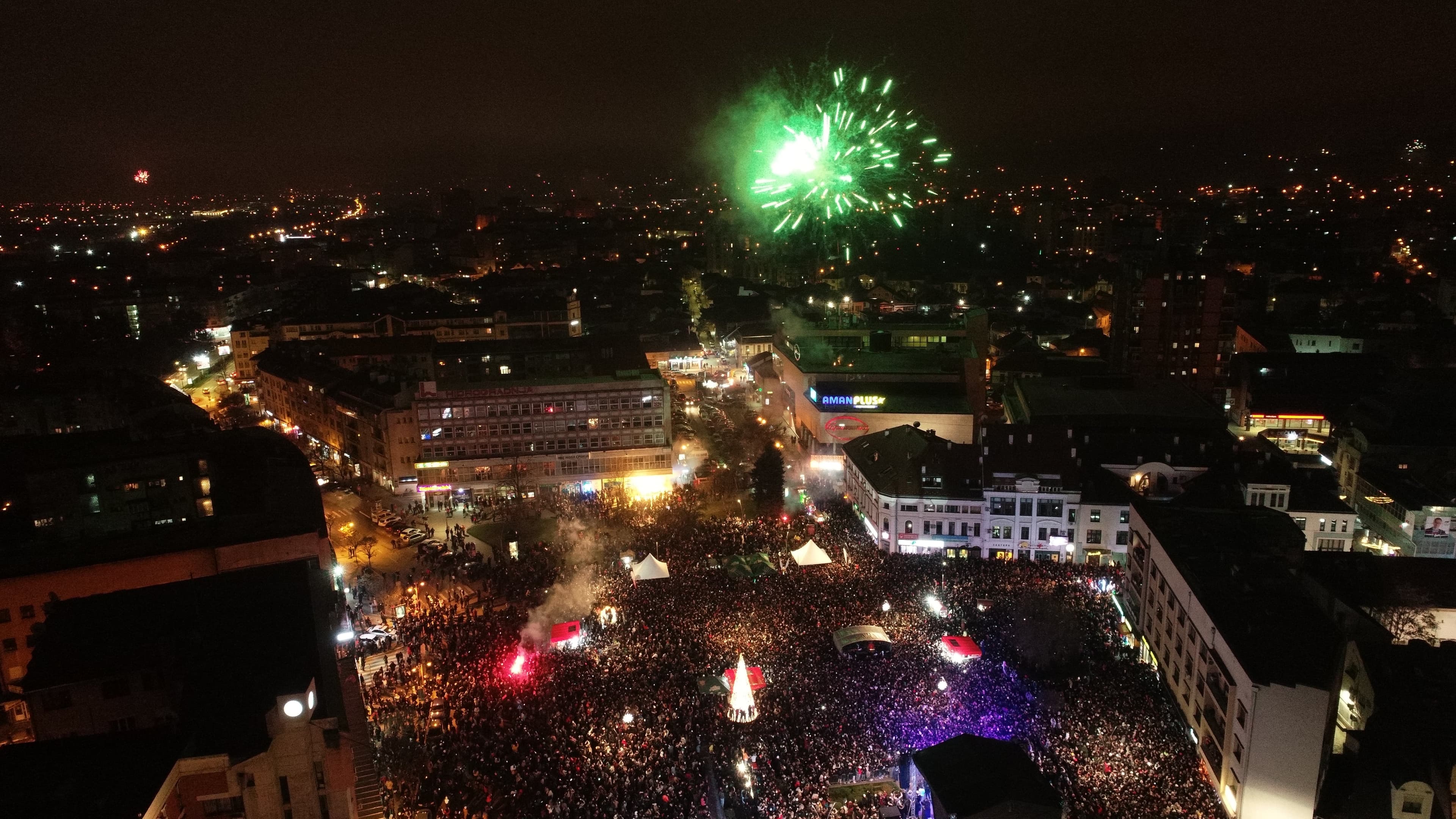 Spektakularni doček Nove godine po julijanskom kalendaru u Čačku (FOTO+VIDEO)