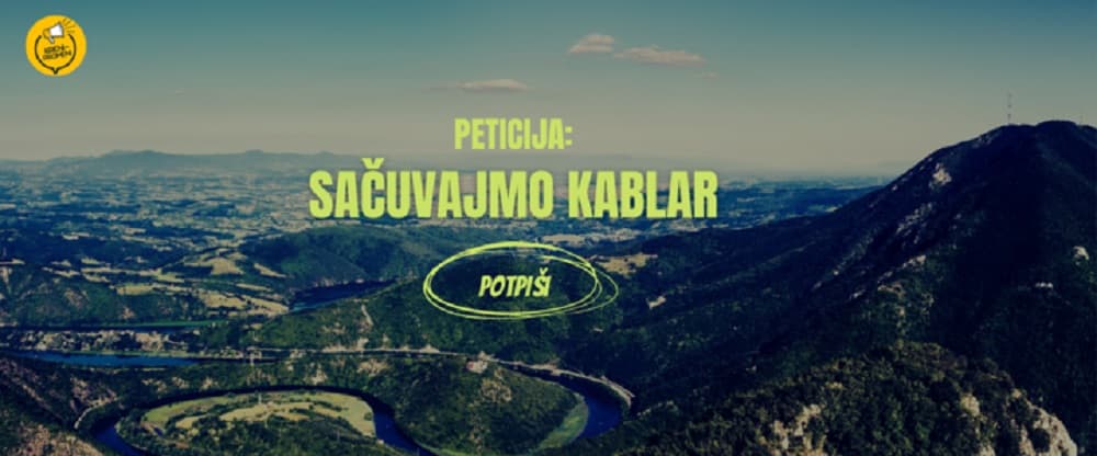 "Kreni-promeni" pokrenuo peticiju protiv vidikovca na Kablaru