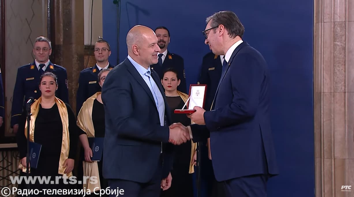 Sretenjski orden za Umetničku galeriju "Nadežda Petrović"