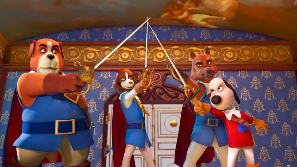 Animirani film "P'Astanjan i tri njušketara" u Kulturnom centru Čačak