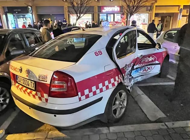 Sudar u centru grada