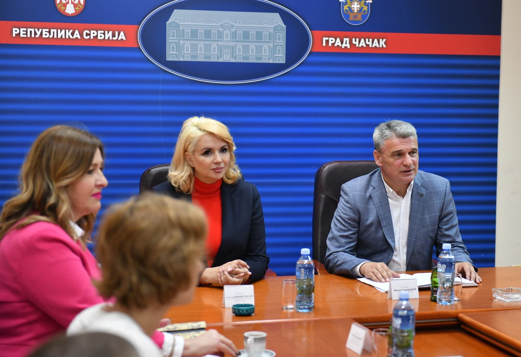 Prof. dr Darija Kisić posetila Čačak, predstavljen projekat "Ljudi su grad"