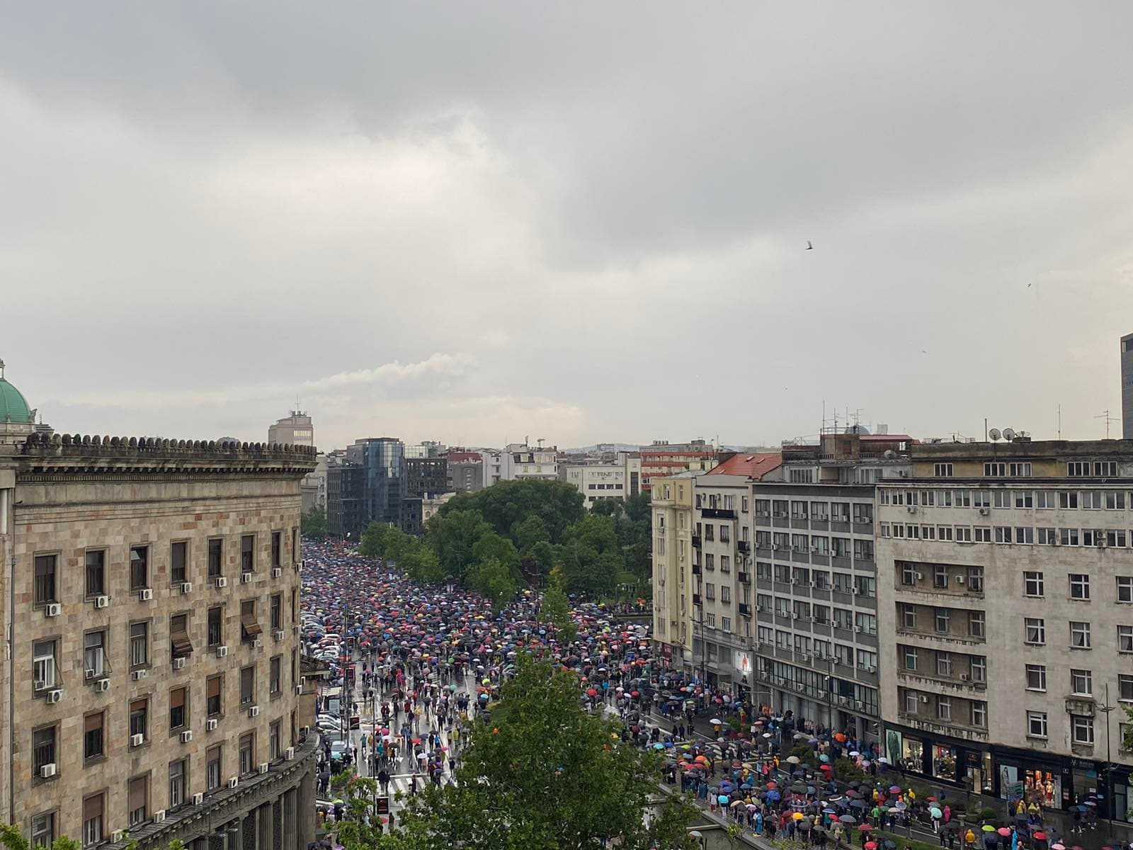 Organizatori protesta "Srbija protiv nasilja": Nema razgovora sa Vučićem dok ne budu ispunjeni svi zahtevi