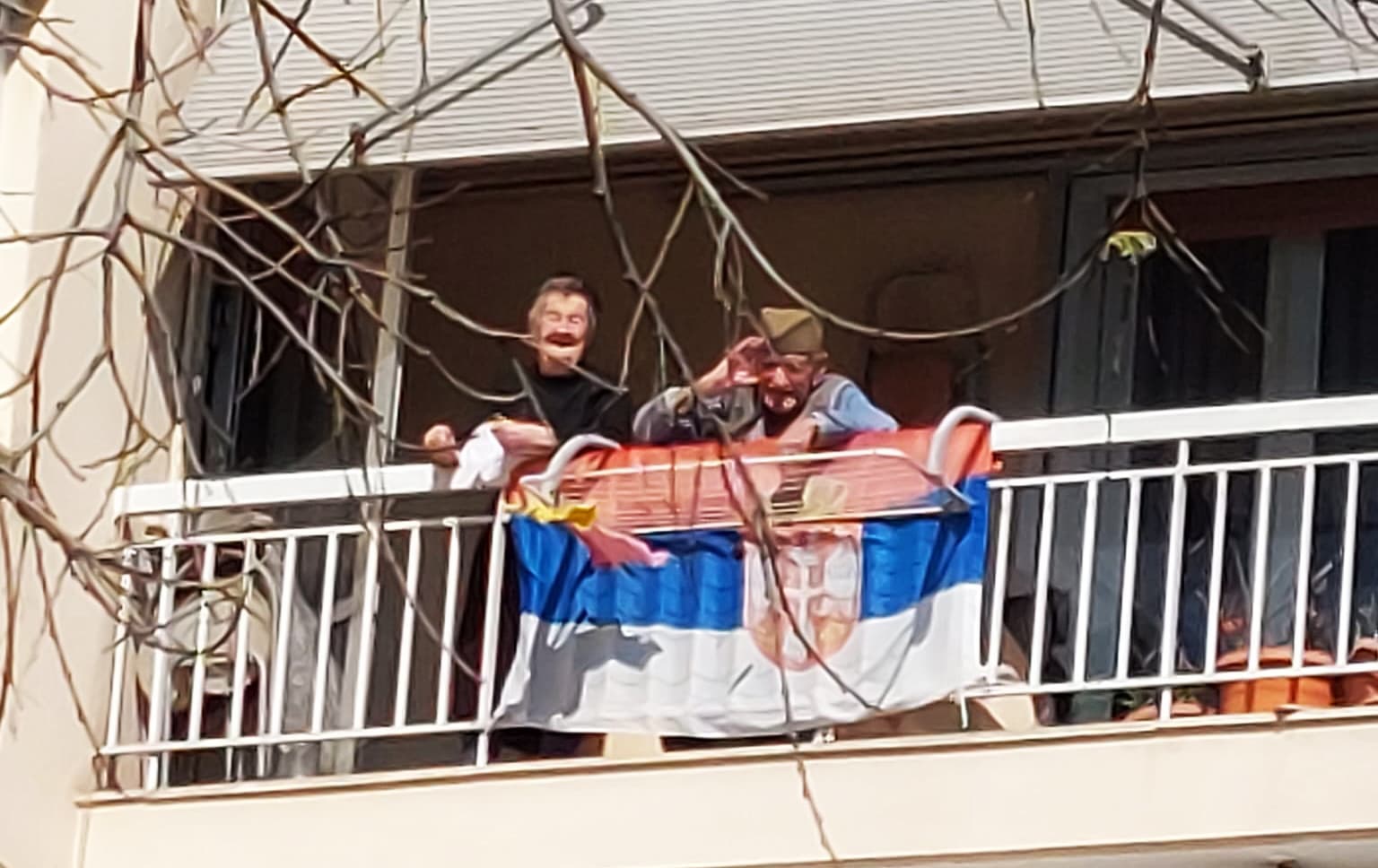 Susret čuvenog deda čorđa sa učenicima i profesorima čačanske Gimnazije