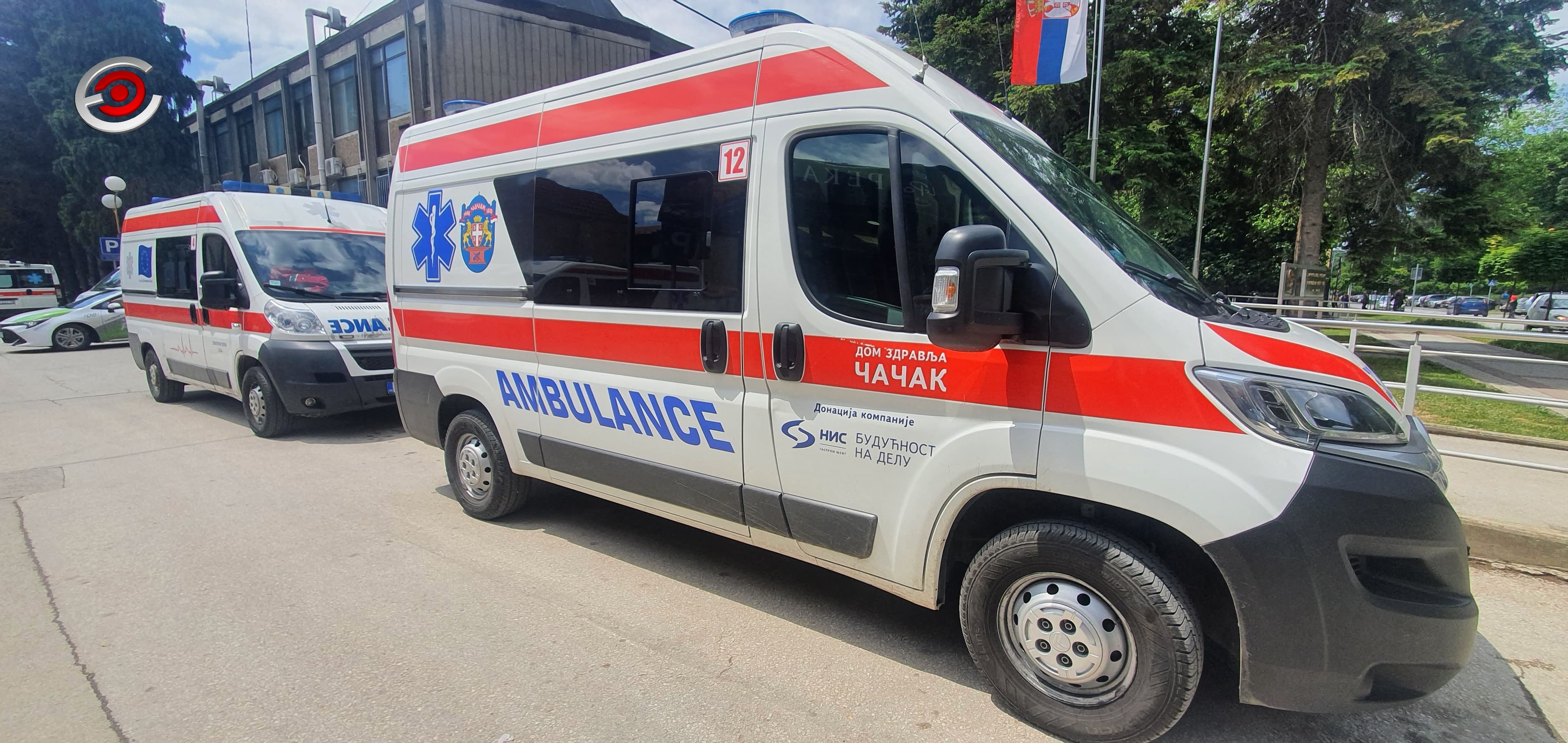 Ivanjica: Oboren pešak, hitno prebačen u čačansku bolnicu
