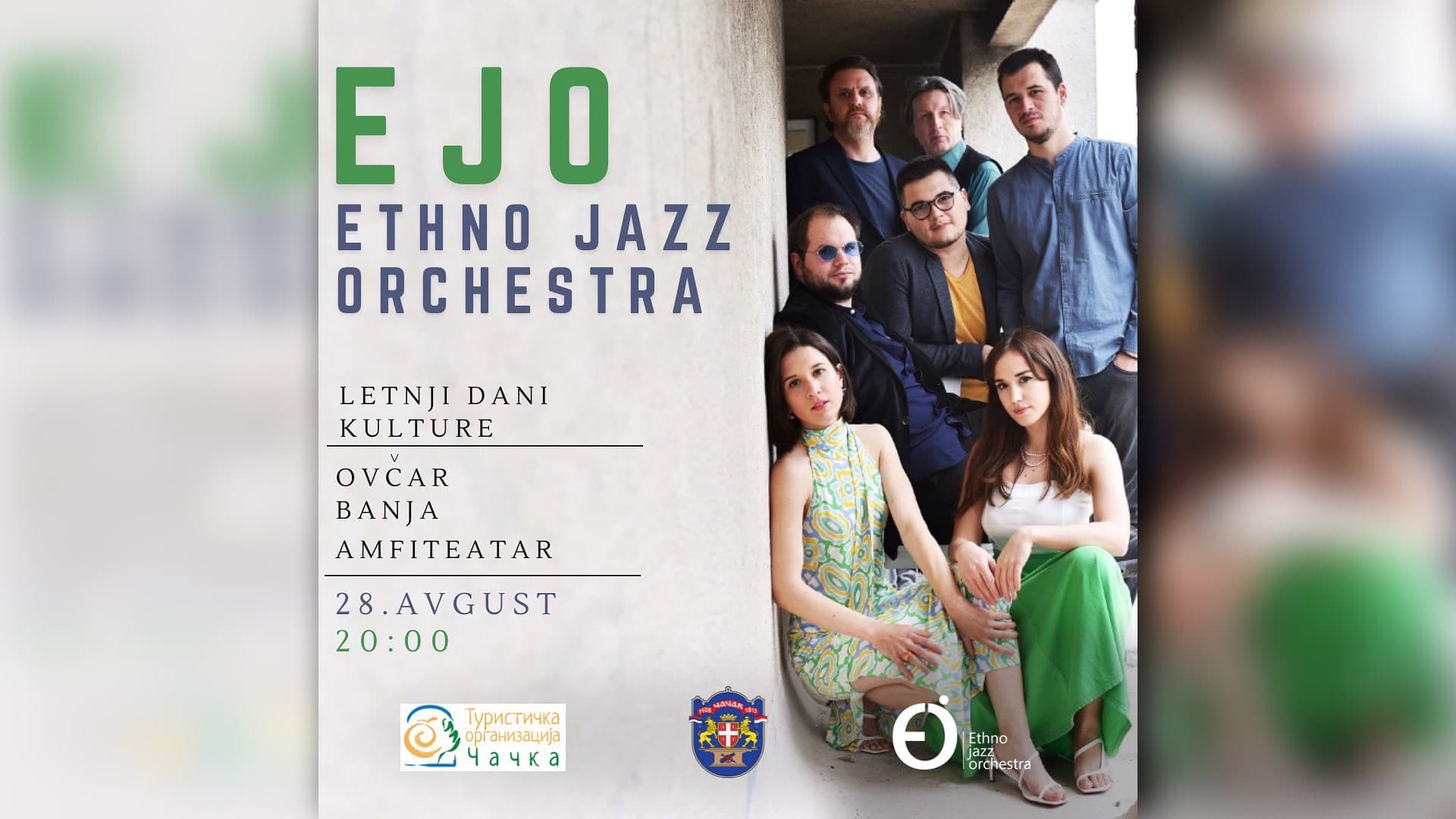 Koncert Ethno Jazz Orchestra u Amfiteatru u Ovčar Banji