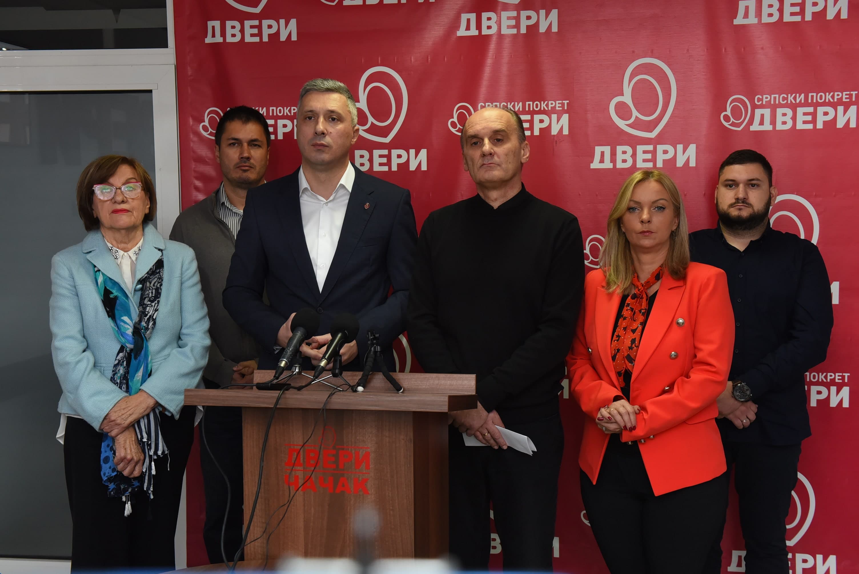 Deset kandidata za narodne poslanike iz Čačka na listi Dveri - Zavetnici