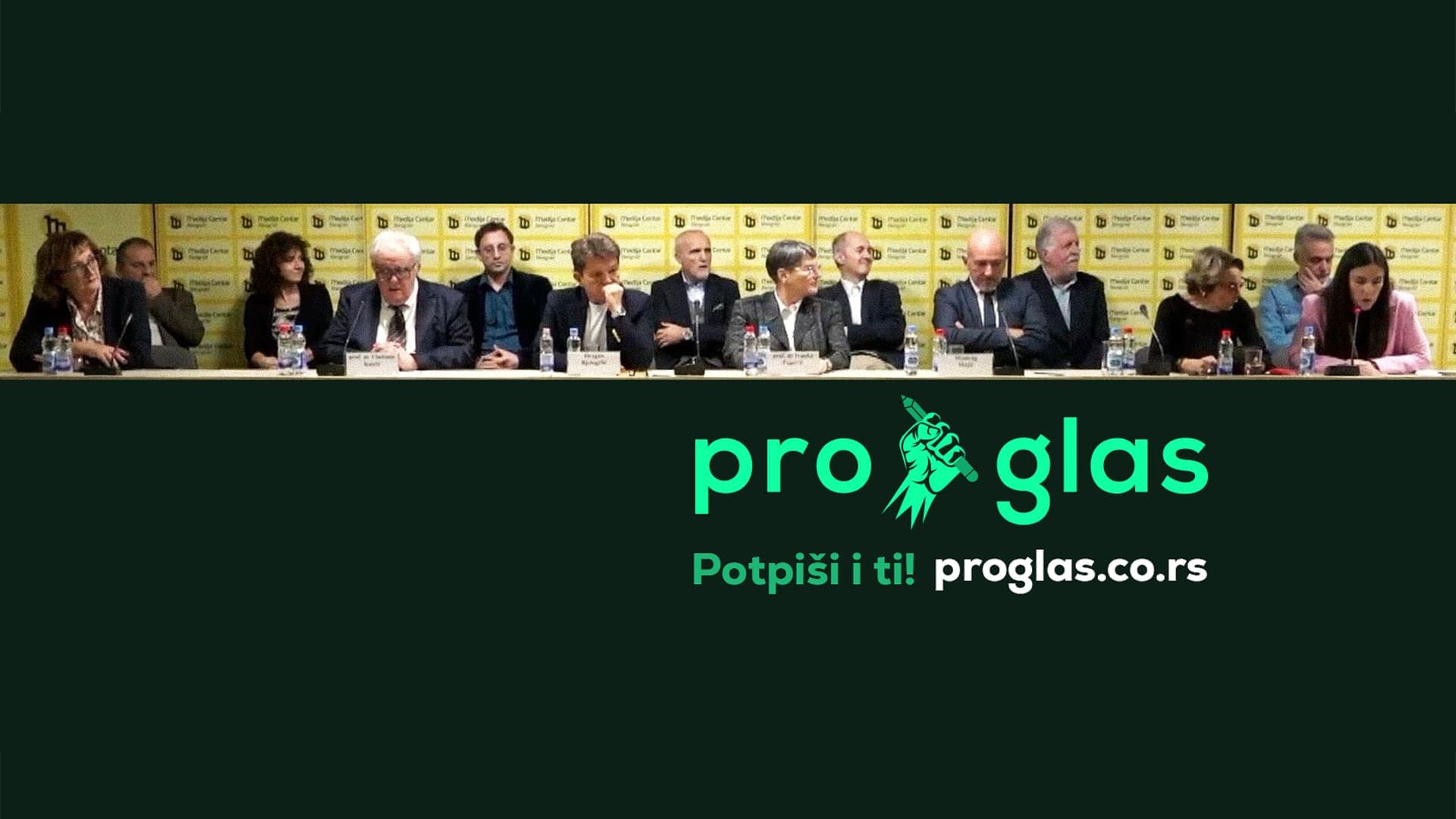 ProGlas se širi: Desetine uglednih ličnosti pristupilo inicijativi!