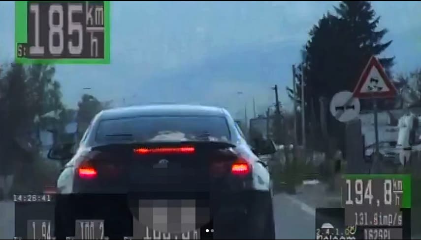 Nasilnička vožnja na relaciji Gornji Milanovac - Čačak, presretač zaustavio vozača BMW-a