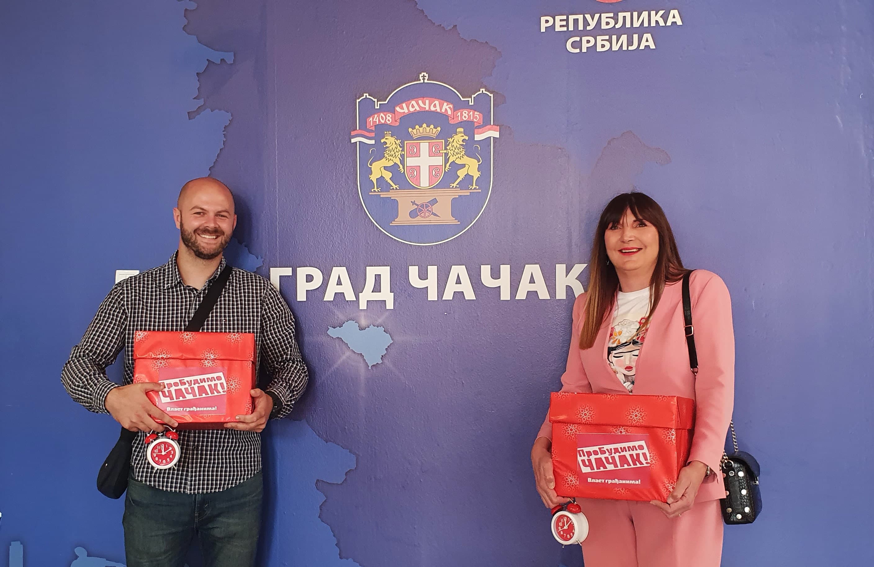 Proglašena lista Grupe građana "ProBudimo Čačak"