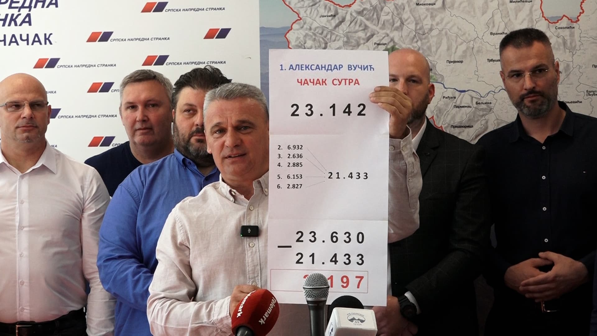 Todorović: Strani faktor preko Čačka destabilizuje državu