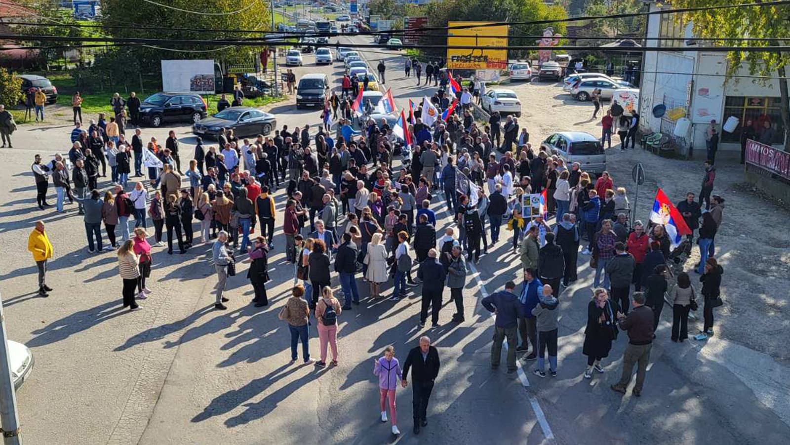 Građani sa blokada u Preljini i Gornjim Nedeljicama poručili: Branimo svoju zemlju (FOTO)